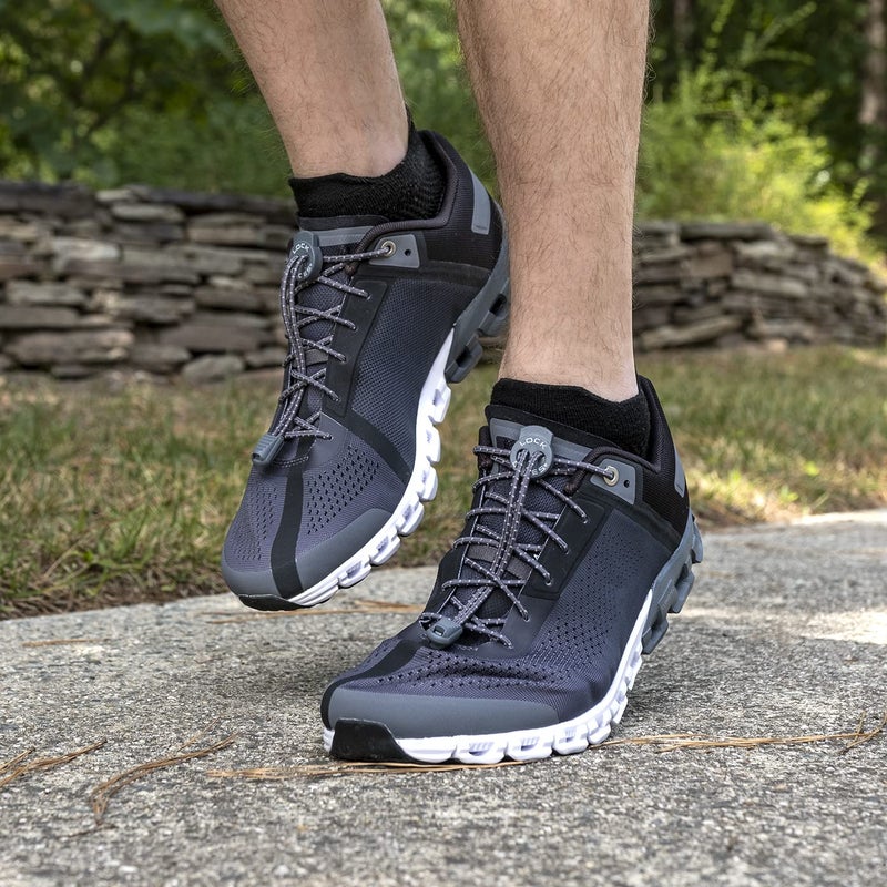 LOCK LACES أربطة حذاء قفل - مقاس واحد يناسب الجميع - أربطة حذاء مرنة بدون ربط للأطفال والبالغين مثالية للأحذية الرياضية، الجري والأحذية الرياضية - Image 5